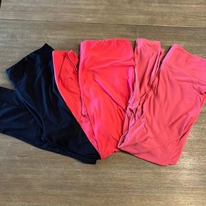 BUNDLE OF THREE Lularoe Tall and Curvy Leggings
